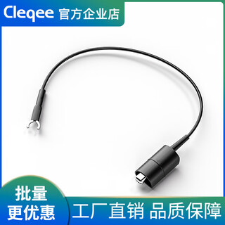 He jiagong cleqee brand oscilloscope probe accessories grounding wire exquisite crocodile clip injection molding type is more solid