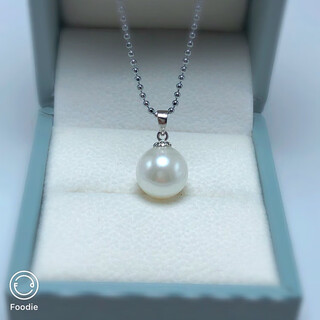 Mu silk pearl pendant 11-12-14-16-17mm mother-of-pearl 925 silver round silver plated clavicle chain for women white.& 9-10.m.m