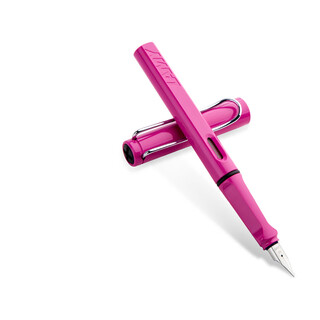 Lamy fountain pen signature pen birthday holiday gift student adult calligraphy stationery imported from germany hunting series ink pen pink f0.7mm