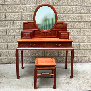 Dressing table wooden dressing table chinese style bedroom all solid wood storage dressing table stool dressing table set complete