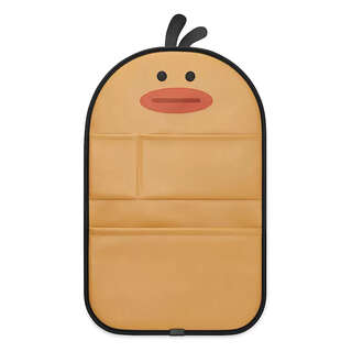 Erdong car storage hanging bag car backrest seat back multifunctional storage bag rear table board rear seat storage rack paper cute duck simple storage anti-kick long version