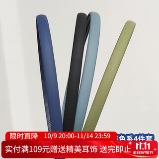Xiangwan hairband, hairpin, female high-end going out hairpin, thin edge frosted headband, non-slip face wash headband, birthday gift