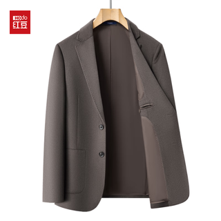 Red bean sheep wool + cashmere high-end cashmere suit dark blue m