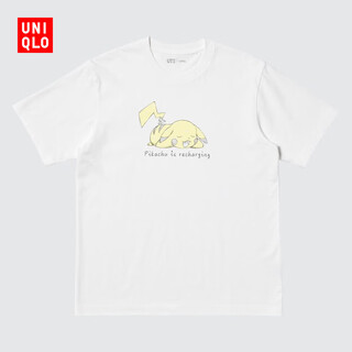 Uniqlo men's and women's couples ut pokémon printed short-sleeved t-shirt pokémon 474426 00 white m /170/92a
