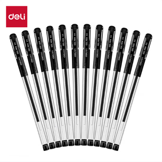 Deli 6600 0.5mm gel pen (price unit) black