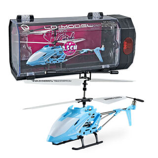 35-channel high-quality remote control airplane helicopter toy gift long-lasting rechargeable aircraft 3.5-channel remote control aircraft blue
