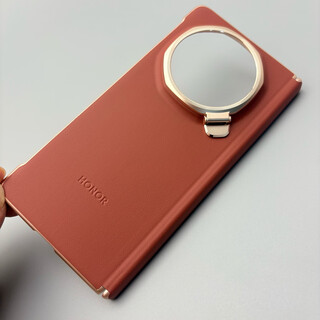 Honor magicv5 original customized bottom bracket magnetic protective case new v5 stand flip cover anti-fall back shell dunhuang color original bottom bracket magnetic protective case honor v5