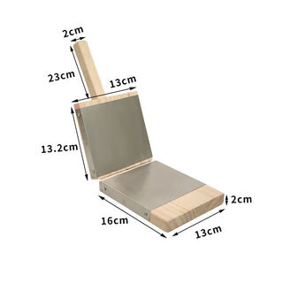 Naoiskey naoski quick-pressing moon cake dough rice dumpling qingming fruit snow mei niang pressed bun pumpkin cake glutinous rice cake corn tortilla skin pressing artifact large thickened stainless steel new model+