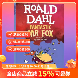 英文原版 了不起的狐狸爸爸 Fantastic Mr Fox 罗尔德达尔系列 Roald Dahl 儿童文学小说 青少年课外阅读故事书