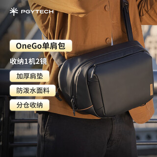 Pgytech camera bag onegov2 shoulder bag dandelion photography bag mirrorless backpack lens liner bag crossbody slr camera bag waterproof travel portable bag obsidian black 6l