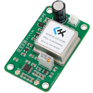 Tigerfish audio square wave 10mhz 25mhz frequency two-channel output ocxo constant temperature crystal oscillator clock board upgrade default two channels 25mhz_customizable frequency