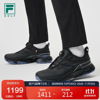 Fila boa golf shoes men's shoes 2025 swing speed shoes soft spike sneakers vibram