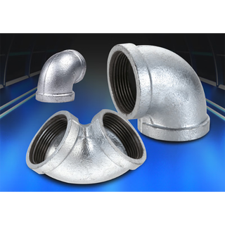 Yiting elbow dn20 galvanized adapter water pipe accessories sewage drainage pipe fittings unit delivery period 15 days 15 days