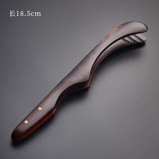 Vinoa high-end kung fu tea clip non-slip single household tweezers tea set accessories tea ceremony spare parts tea cup clip tool tweezers ebony curved tea clip