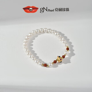 Jingrun pearl bracelet yiqing 925 silver freshwater pearl bracelet new chinese style birthday gift for mom and girlfriend