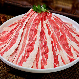 Interesting taste of imported original cut hot pot beef beef slices 2jin jin equal to 0.5kg hot pot barbecue 200g*5 packs of fat beef rolls south america and brazil raw materials