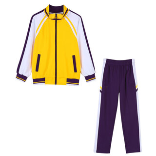 Chengzi zhuhai city doumen district primary school uniform long-sleeved autumn and winter uniform class uniform pants student uniform thickened jacket + winter pants 140 cm (140cm)