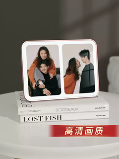 Yong huan customized photo frame to set up photos and make high-end photo albums, wash couple photos, print wedding photos and make ornaments 10 inches