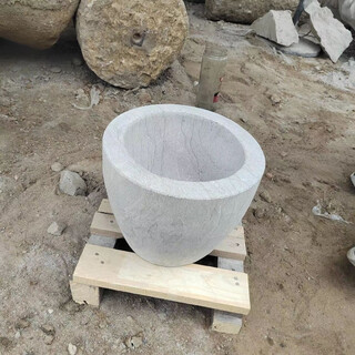 Yeyu stone cake making stone mortar extra large traditional stone nest garlic press outer diameter 25 inner diameter 19 free wooden hammer