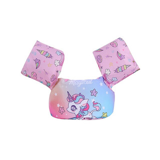He jiagong infant and toddler infant swimming equipment buoyancy arm ring floating ring water sleeve swimming ring learning swimming vest life jacket colorful pony