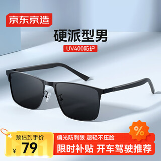 Made in tokyo, high-definition polarized sunglasses, driving windproof goggles, sunglasses, men's and women's cycling glasses, matte black