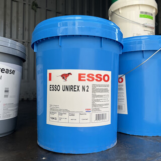 Grease esso unirex n3 n2 high-temperature high-speed motor bearing lithium-based grease unirexn2 (16kg) high temperature resistance 150 degrees