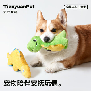 Tianyuan pet dinosaur series dog toys puppy molars and bite-resistant pet sound toys tyrannosaurus rex