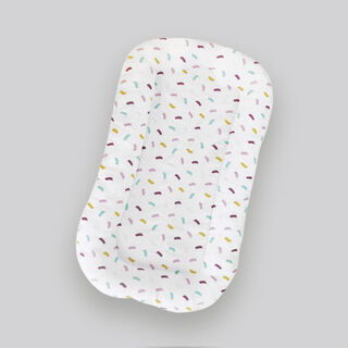 Kangbeibang bed-in-bed newborn bionic bed anti-startle removable portable soothing and anti-pressure sleeping artifact anti-startle removable crib (small ribbon)