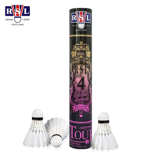 Asia lion (rsl) badminton duck feather ball durable and stable game training rsl no. 4 plus 12 pack 77 speed Asia lion (rsl) badminton duck feather ball durable and stable game training rsl no. 4 plus 12 pack 77 speed