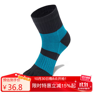 Tfo event-grade five-finger outdoor socks breathable hiking socks mountaineering sports tabi socks 2202417 men's dark green