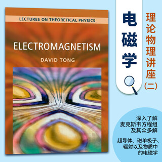 预订 电磁学：理论物理讲座二Electromagnetism:Lectures on Theoretical Physics 英文原版 David Tong