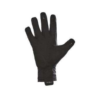 Decathlon shockproof full-finger road mountain bike gloves cycling gloves warm windproof rc500 black xl2670457