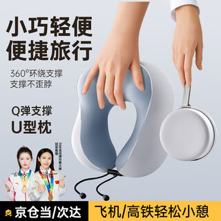 Witcemey memory foam car u-shaped pillow travel neck pillow airplane sleeping artifact pillow portable car u-shaped pillow