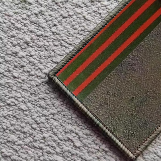 新款迷彩户外刺绣贴魔术贴刺绣贴（帽旗胸臂领）户外配饰单个全套 红色【伍】 胸贴