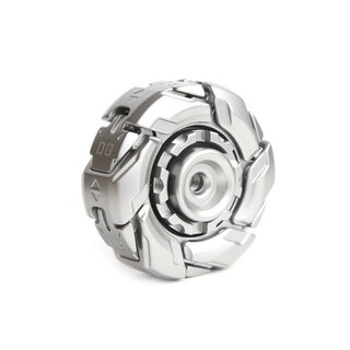New cool explosive armor rotating magnetic fingertip gyro decompression trendy toy push brand children's birthday gift edc toy grumpy 08 gyro zinc alloy silver creative toy small gift work decompression fishing artifact