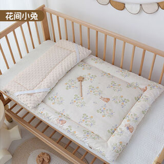Dianhuai baby mattress type a maternal and infant grade children's kindergarten special mattress quilt newborn changing table mat baby mattress 80*40cm huajian bunny washable - universal for all seasons