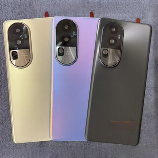 Opporeno10 original back cover reno10pro 10pro+ original back cover mobile phone battery back case re0pro xingsu purple original single rear