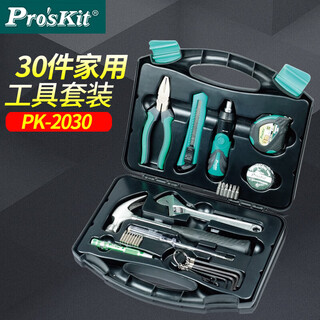 Pro skit 30-piece tool kit tool box hardware decoration tool set pk-2030