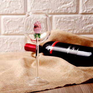 Tlit creative glass cocktail glass personalized combination bar martini cup internet celebrity goblet cup set champagne glass rose-red wine glass 300ml