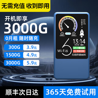 飞瑧2025新款5G随身WlFl全国通用便携式千兆穿墙王无线小宽带家用户外无线上网WiFi6优选路由器5g 华为优选【至尊版充电宝款】提升9999%