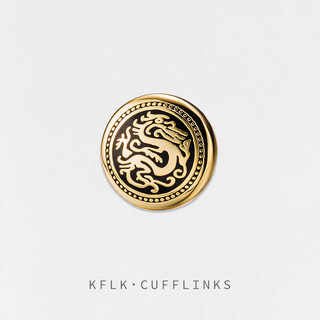 Kflk (kflk) chinese wind dragon totem brooch high-end lapel pin button collar button collar corner button men's suit suit accessories light luxury badge xz-f814 golden dragon 1 piece