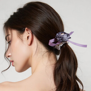 Ajidou ajidou offline mall same style fashionable imitation pearl rose hair band birthday gift for girlfriend and wife