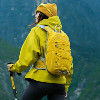 Nanmuxiong hiking bag travel bag large capacity backpack for men and women dopamine outdoor fitness hiking backpack women travel lightweight yellow