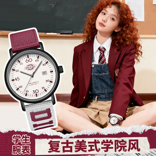 Dickies student watch for middle and high school students special silent pointer exam watch sports retro calendar quartz watch cl-686
