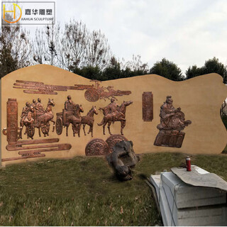 Stone figure relief eight immortals, white marble relief, ancient figure relief, stone carving, sandstone relief, mural carving, relief carving