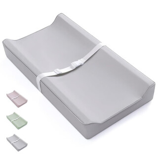 Convenient baby diaper table waterproof urine isolation nursing table newborn changing and bathing baby massage table gift pu material nursing table gray smooth and comfortable