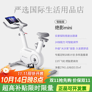 Merrick spinning bicycle home sports magnetic control fitness bicycle indoor equipment silent jueying mini intelligent resistance adjustment丨jueying mini丨new online competition