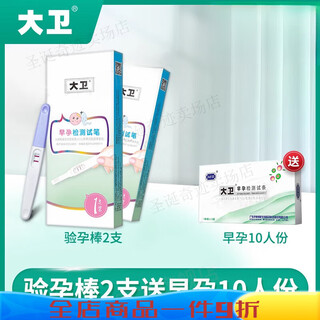 David (david) david pregnancy test stick early pregnancy accuracy pregnancy test paper accurate detection of pregnancy hcg pregnancy test stick high household use 12 people pregnancy test stick 2 boxes early pregnancy test paper 10 pieces