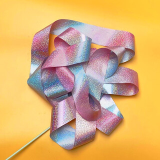 Duweck dance ribbon sports artistic gymnastics adult and children ribbon ribbon student performance props colorful star 2 meters