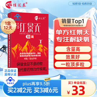 Jiahuitai hongjingtian capsules altitude reaction pharmacy hypoxia tibet high reaction 24 capsules 12 days with glucose oral liquid